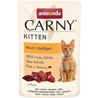 Kody rabatowe zooplus - Animonda Carny Kitten, 12 x 85 g - Wołowina i drób