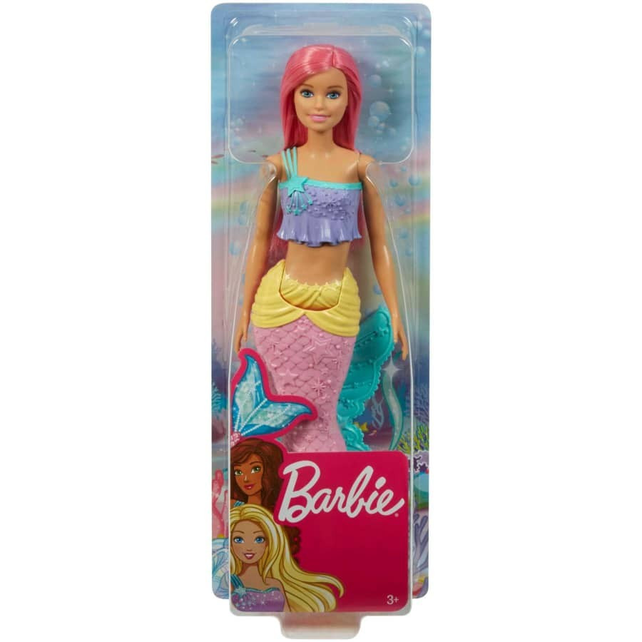 Kody rabatowe Mattel Barbie Syrena lalka podstawowa