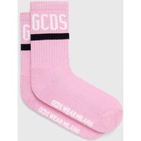 Kody rabatowe Answear.com - GCDS skarpetki damskie kolor różowy