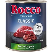 Kody rabatowe Megapakiet Rocco Classic, 24 x 800 g - Wołowina i dziczyzna
