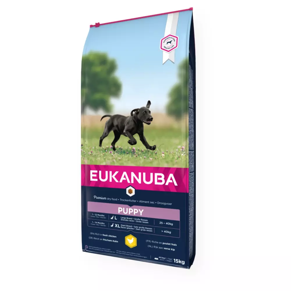 Kody rabatowe Krakvet sklep zoologiczny - EUKANUBA Growing Puppy Large Breed - sucha karma dla szczeniąt ras dużych - 15 kg