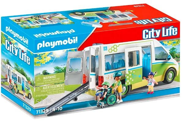 Kody rabatowe Urwis.pl - Playmobil Zestaw z figurkami City Life 71329 Autobus szkolny