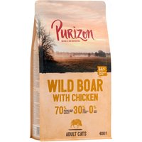 Kody rabatowe zooplus - Purizon Adult dla kota, dziczyzna i kurczak – bez zbóż - 400 g