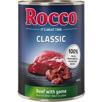 Kody rabatowe Rocco Classic, 6 x 400 g - Wołowina i dziczyzna