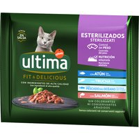 Kody rabatowe Ultima Cat Sterilized, 48 x 85 g - Wybór rybny