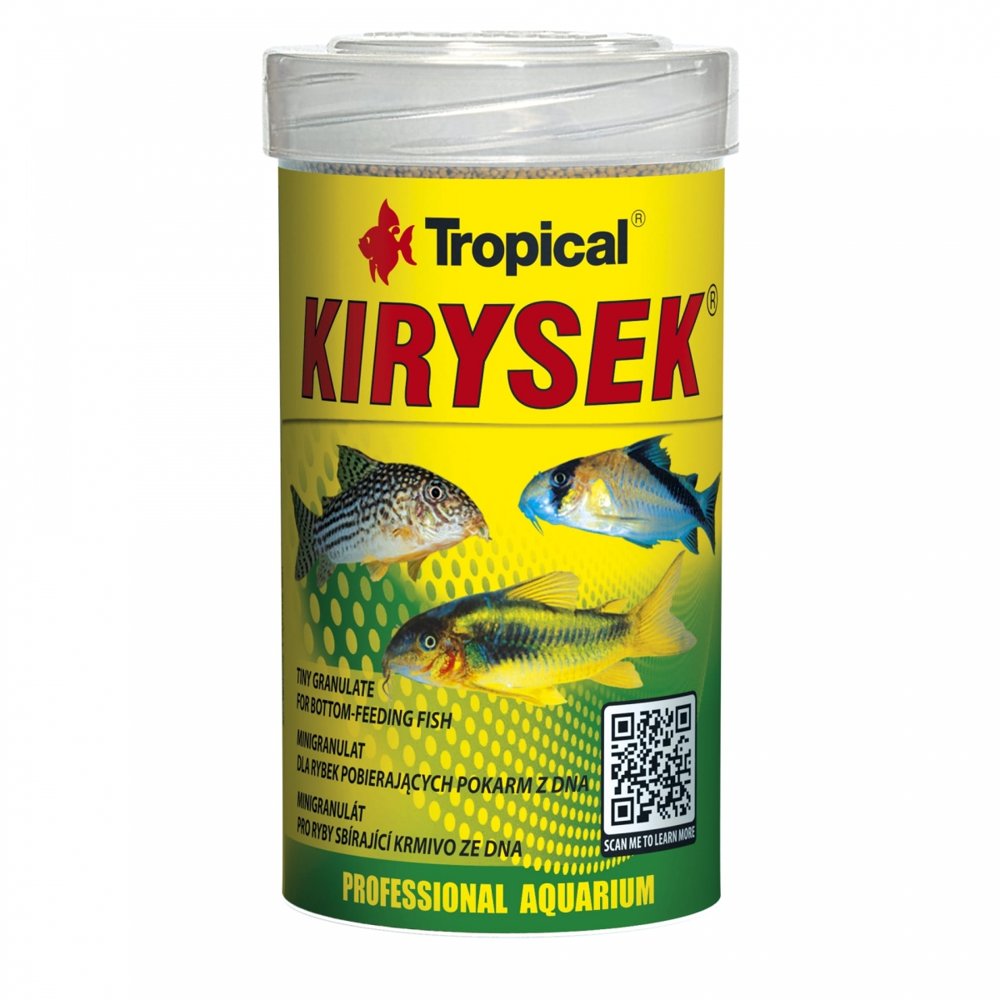 Kody rabatowe Krakvet sklep zoologiczny - TROPICAL Kirysek - pokarm dla rybek akwariowych - 68 g