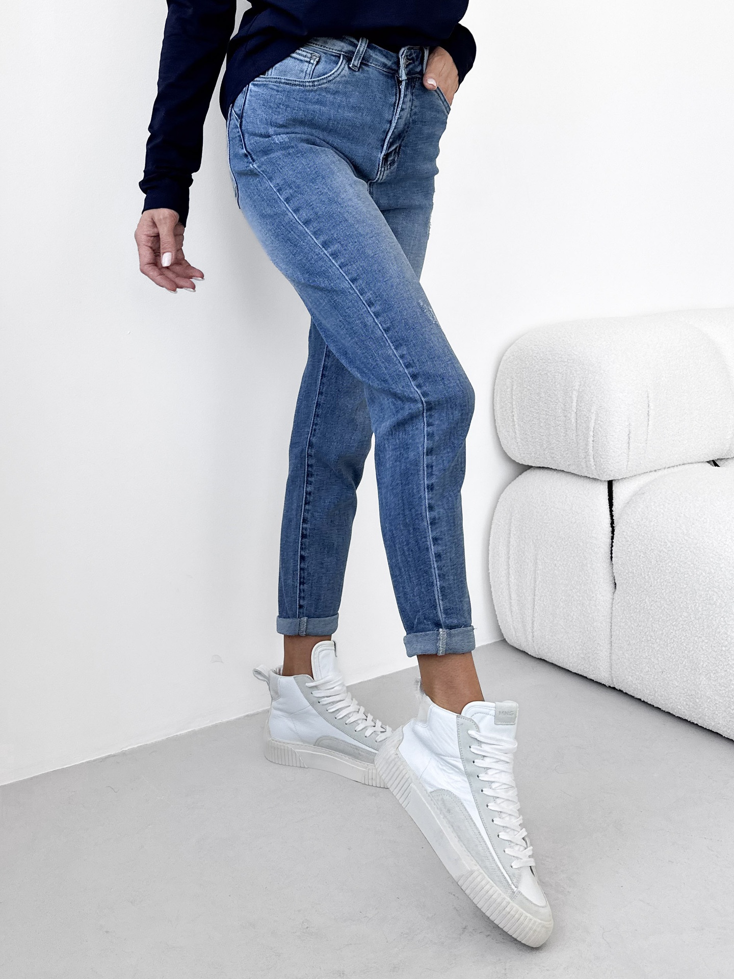Kody rabatowe Cloth Store - Spodnie Mom Fit Jeans