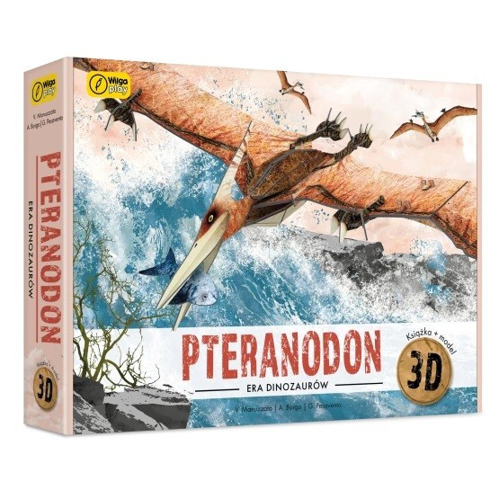 Kody rabatowe Wilga Play Puzzle 3D i książka Pteranodon