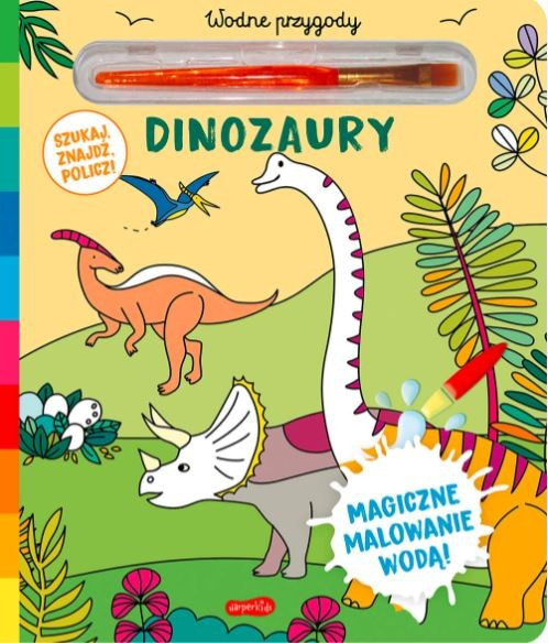 Kody rabatowe Harper Collins Kolorowanka Dinozaury. Akademia Mądrego Dziecka. Wodne przygody