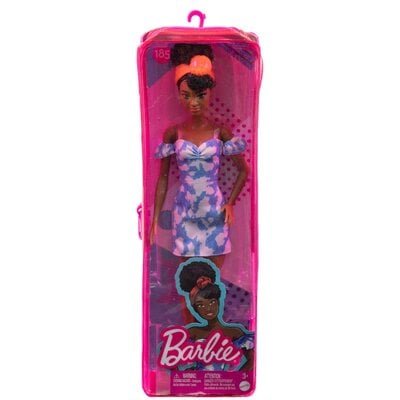 Kody rabatowe Lalka Barbie Fashionistas Wybielana Niebieska sukienka HBV17
