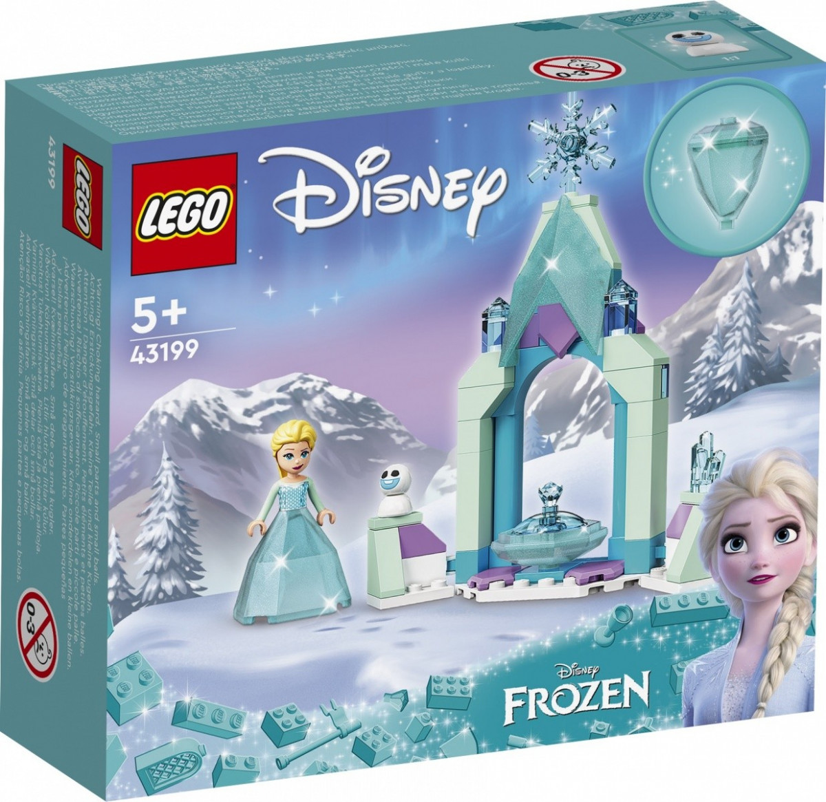 Kody rabatowe LEGO Klocki Disney Princess 43199 Dziedziniec zamku Elzy