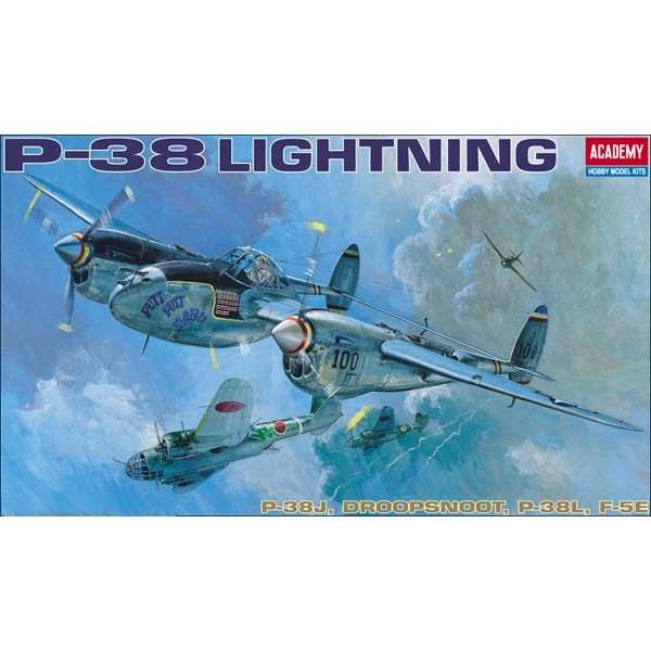 Kody rabatowe Academy Model plastikowy ACADEMY P-38 E/J/L Lighting 1:48
