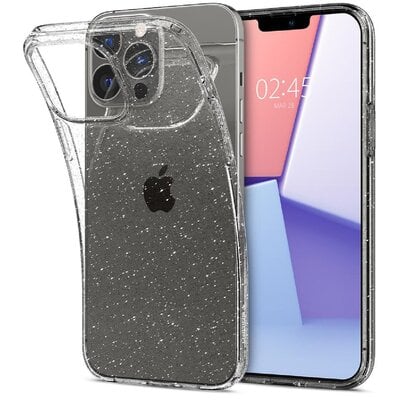 Kody rabatowe Etui SPIGEN Liquid Crystal Glitter do Apple iPhone 13 Pro Max Przezroczysty