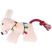 Kody rabatowe TIAKI Zabawka dla psa świąteczny pies - Dł. x szer. x wys.: 18 x 20 x 4 cm