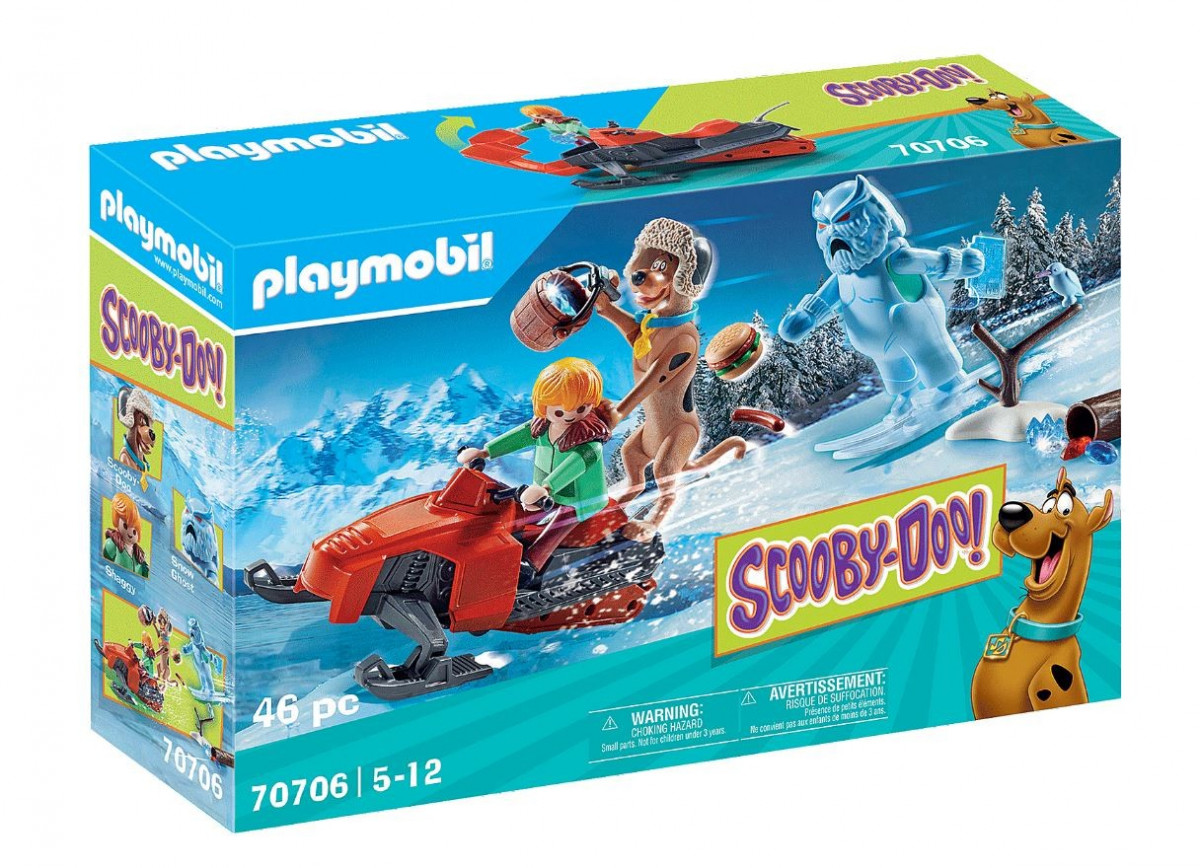 Kody rabatowe Urwis.pl - Playmobil Zestaw figurek Scooby Doo 70706 Przygoda z Snow Ghost
