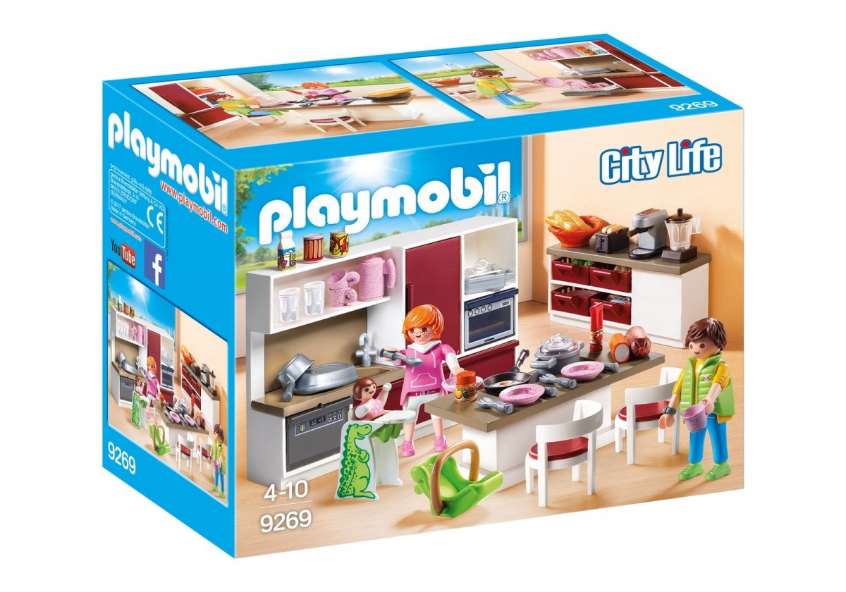 Kody rabatowe Playmobil Zestaw z figurkami City Life 9269 Duża rodzinna kuchnia