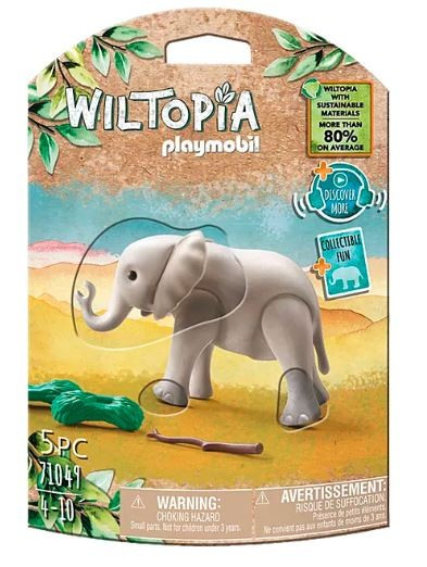 Kody rabatowe Urwis.pl - Playmobil Zestaw figurek Wiltopia 71049 Mały słoń