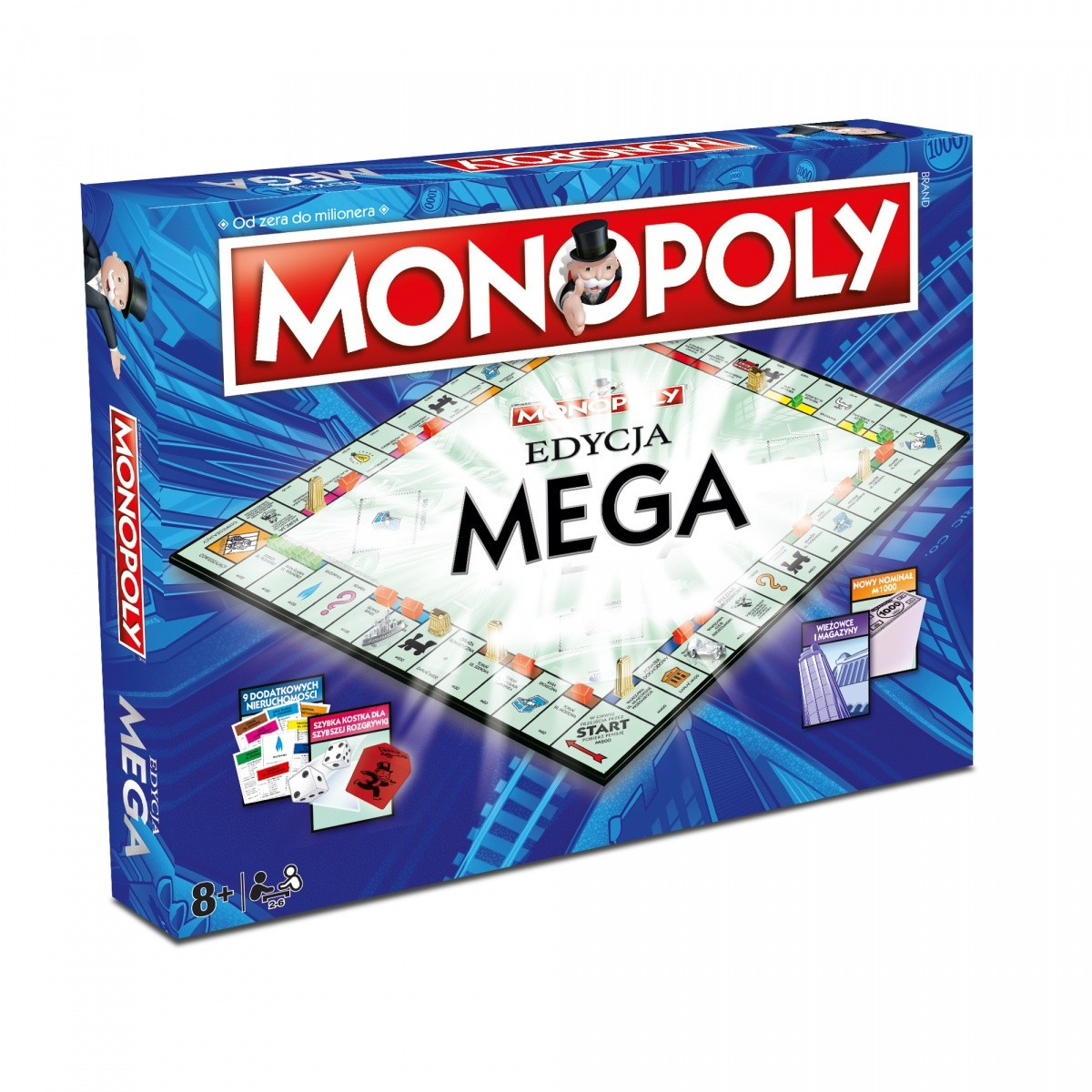 Kody rabatowe Urwis.pl - Winning Moves Gra Monopoly Mega (PL)