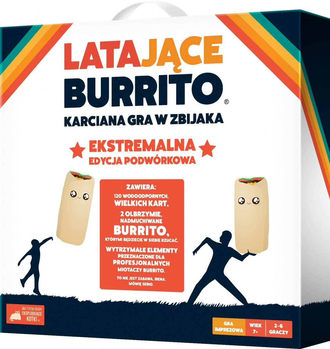 Kody rabatowe Urwis.pl - Rebel Gra karciana Latajace Burrito: Ekstremalna edycja podwórkowa
