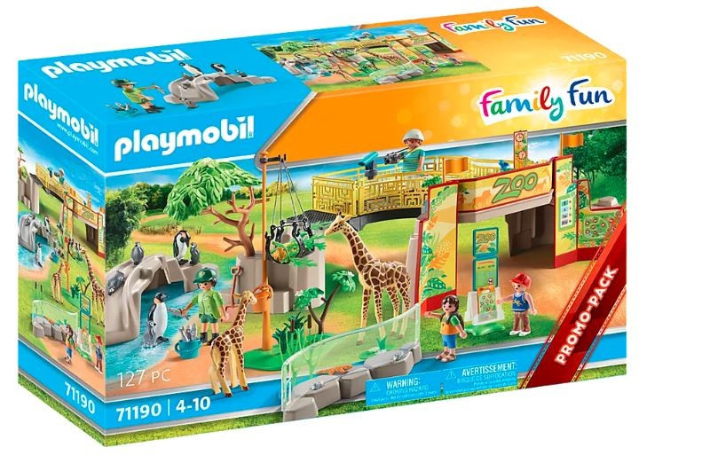 Kody rabatowe Urwis.pl - Playmobil Zestaw figurek Family Fun 71190 Przygoda w zoo
