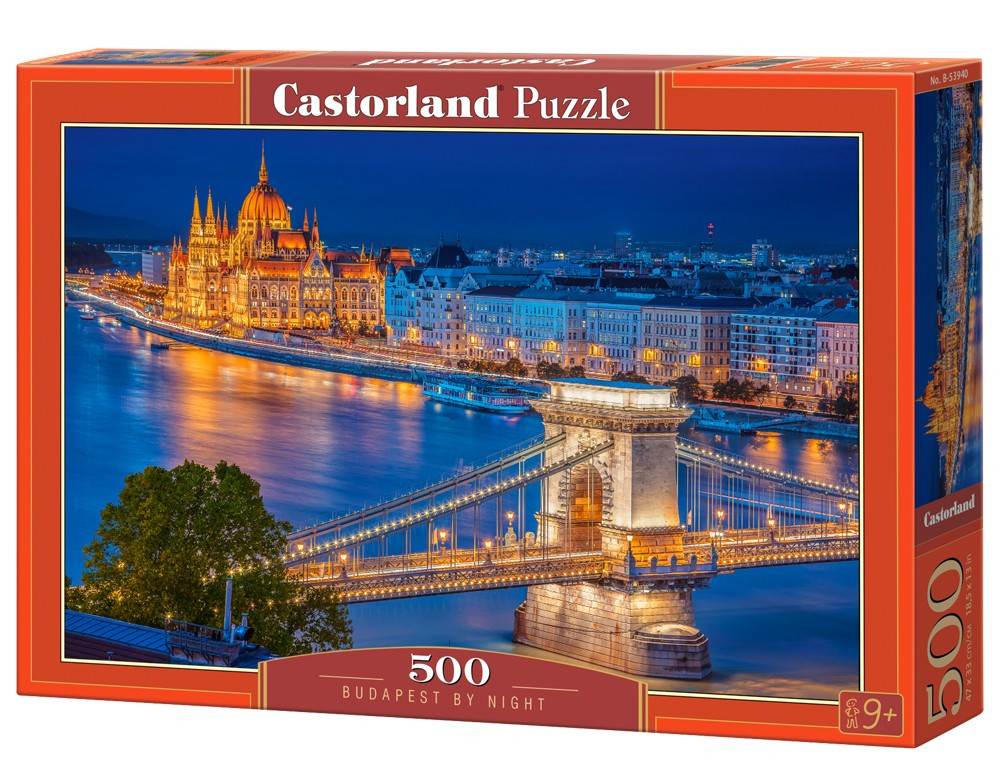 Kody rabatowe Urwis.pl - Castor Puzzle 500 elementów Budapest by Night