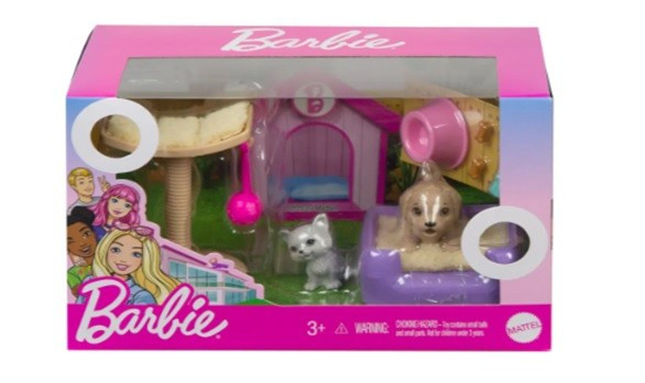 Kody rabatowe Urwis.pl - Mattel Zestaw akcesoriów Barbie Drapak Pies i Kot