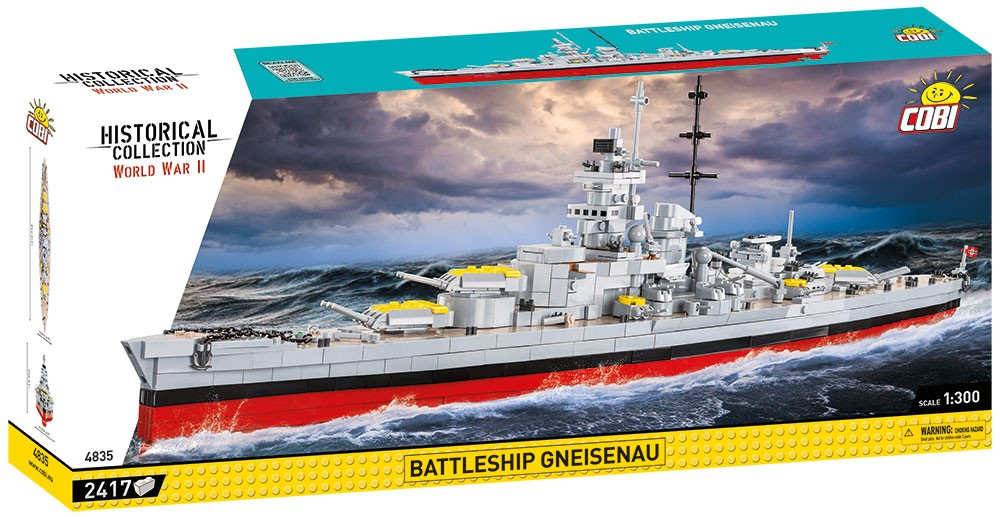 Kody rabatowe Cobi Klocki Klocki Historical Collection Battleship Gneisenau