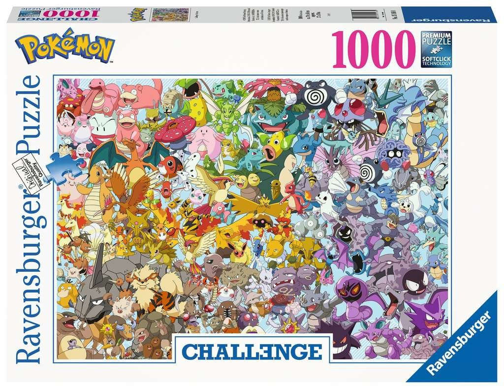 Kody rabatowe Ravensburger Polska Puzzle 1000 elementów Challenge Pokemon