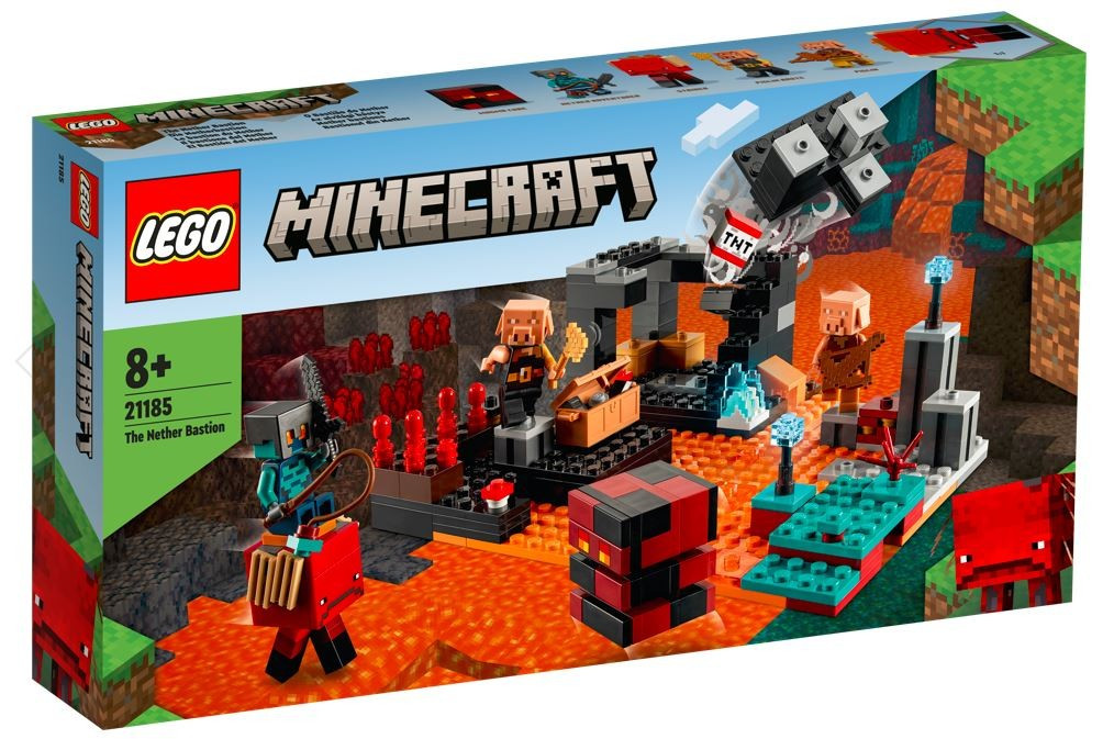 Kody rabatowe LEGO MINECRAFT Klocki 21185 Bastion w Netherze