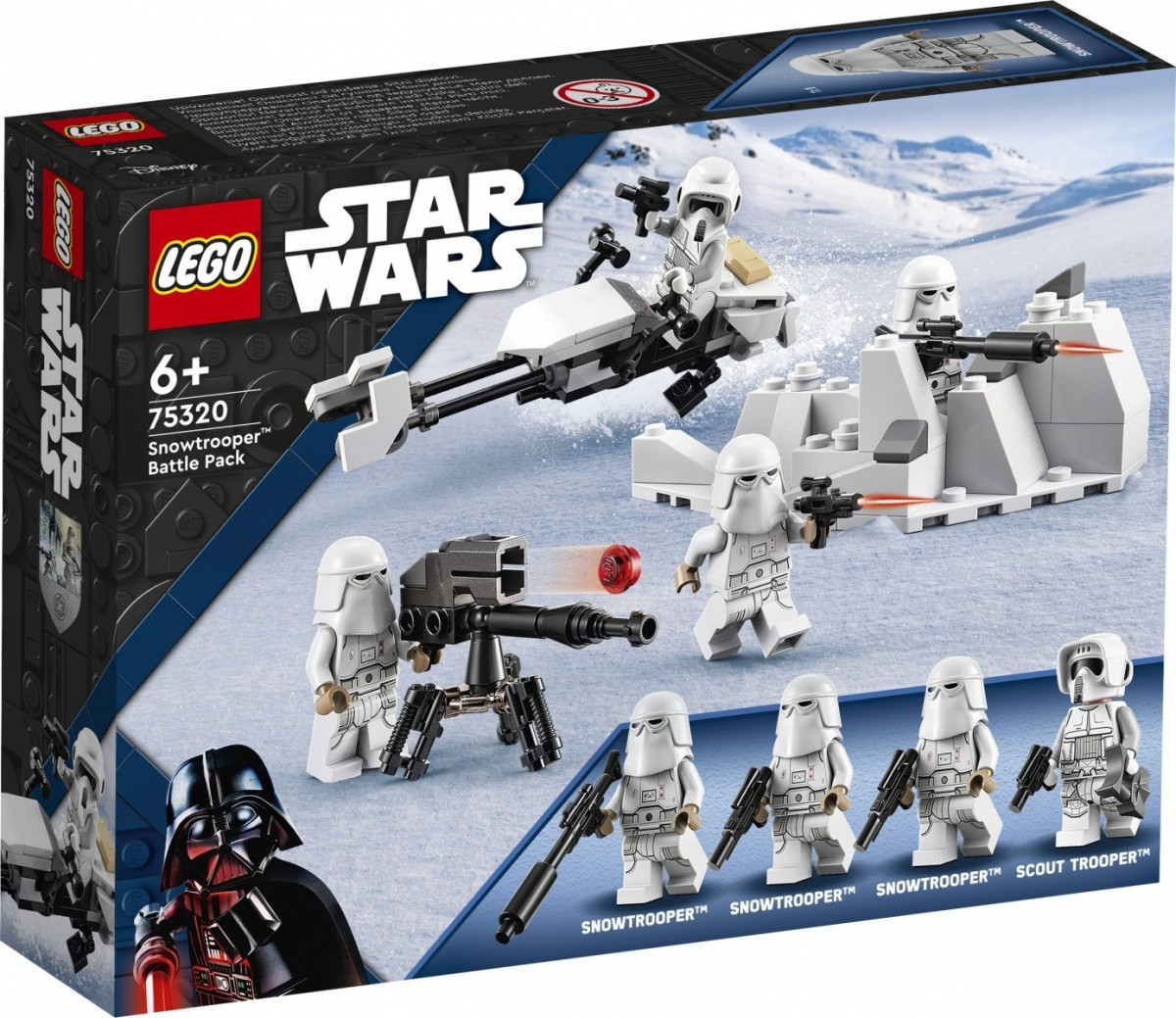 Kody rabatowe LEGO Klocki Star Wars 75320 Zestaw bitewny ze szturmowcem śnieżnym