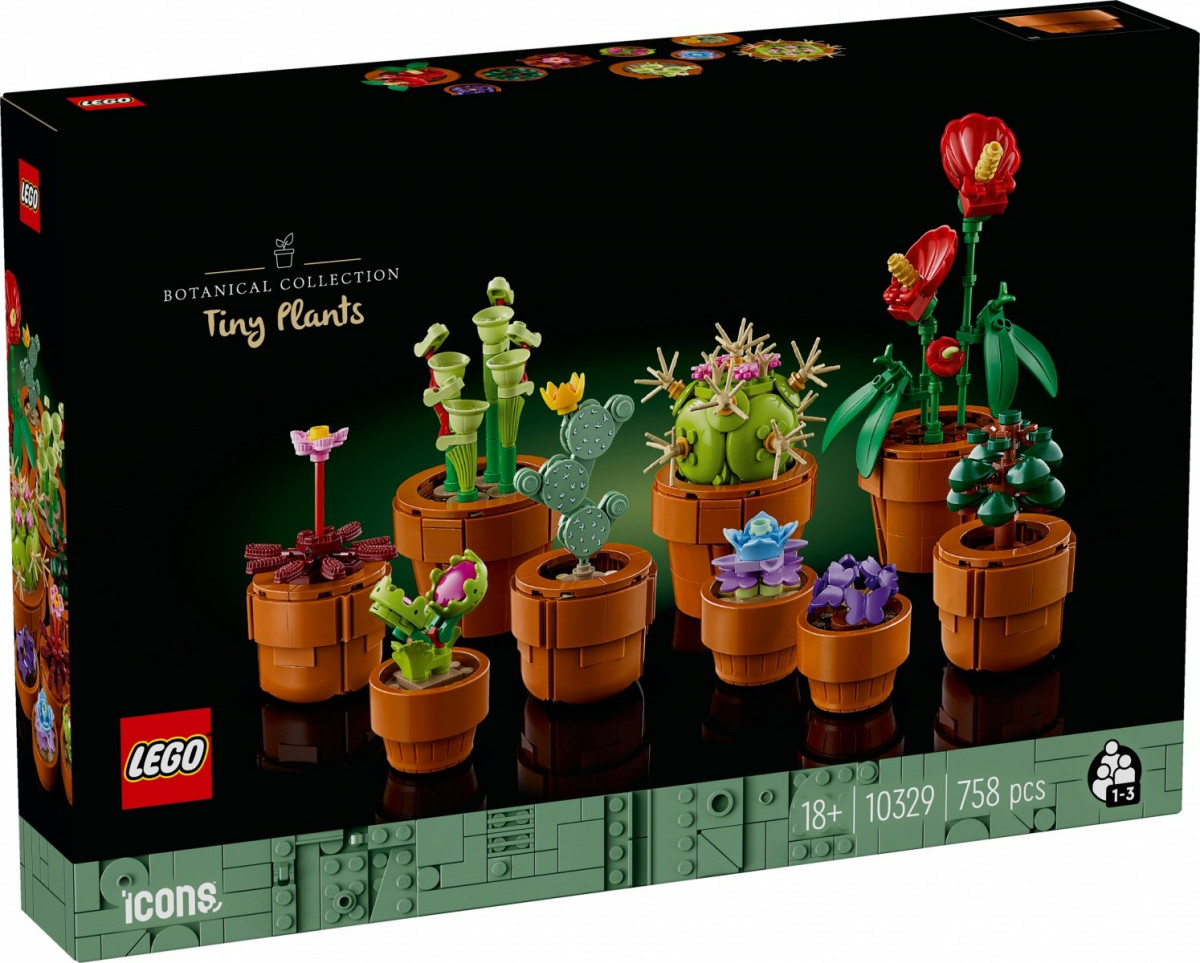 Kody rabatowe LEGO Klocki Icons 10329 Małe roślinki