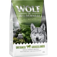 Kody rabatowe zooplus - 30% taniej! Wolf of Wilderness, sucha karma dla psa, 1 kg - 