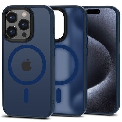 Kody rabatowe Avans - Etui TECH-PROTECT MagMat MagSafe do Apple iPhone 15 Pro Max Granatowy