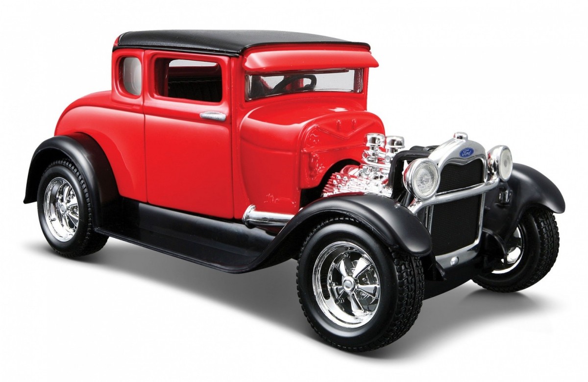 Kody rabatowe Maisto Model kompozytowy Ford A 1929 czerwony