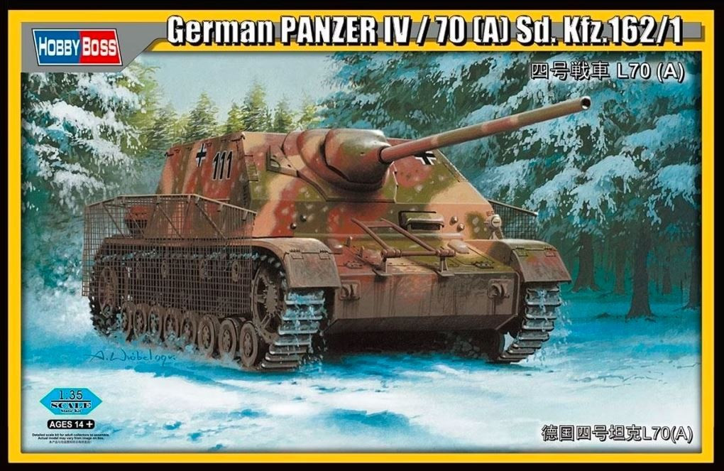 Kody rabatowe Hobby Boss Model plastikowy Panzer IV/70A SdKfz 162/1 1/35