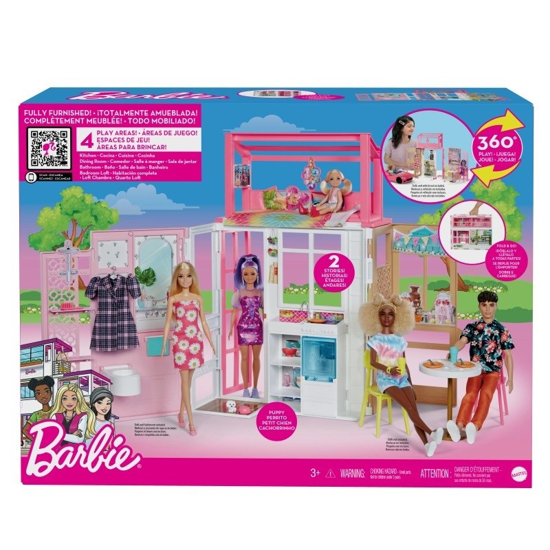 Kody rabatowe Urwis.pl - Mattel Kompaktowy domek dla lalek Barbie