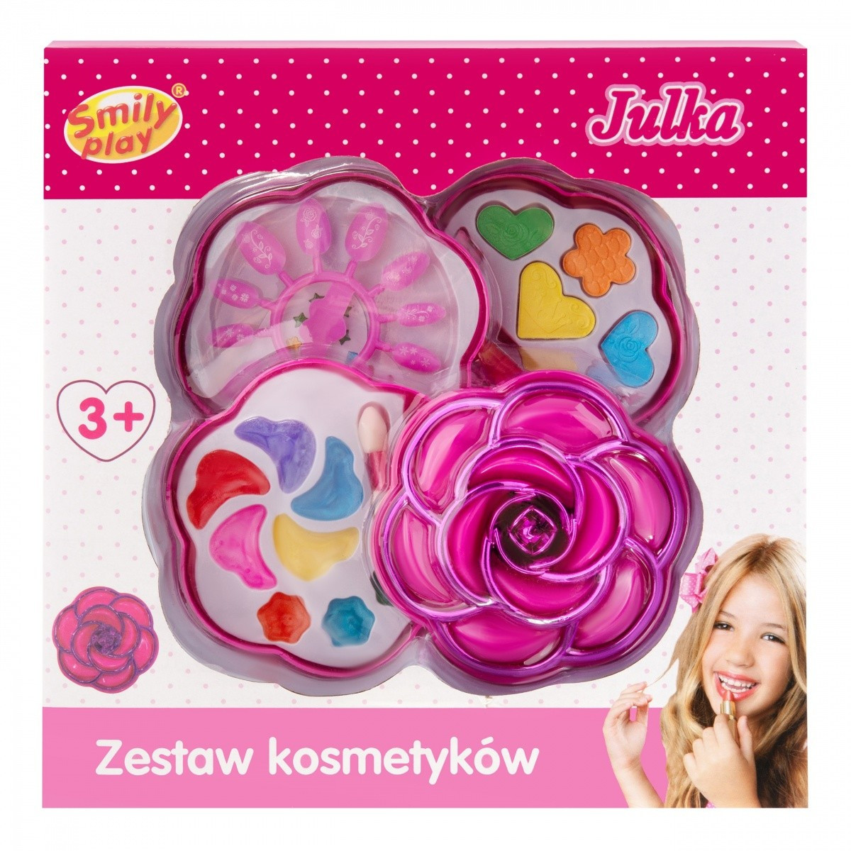 Kody rabatowe Urwis.pl - Smily Play Zestaw kosmetyków kwiat 4 częściowy
