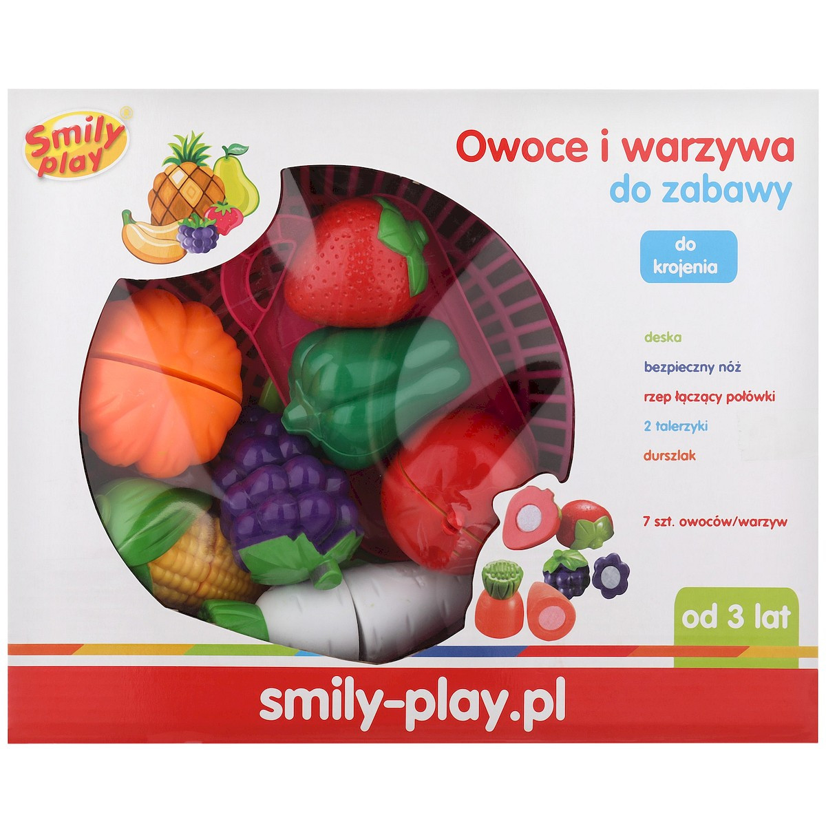 Kody rabatowe Urwis.pl - Smily Play Owoce i warzywa do zabawy