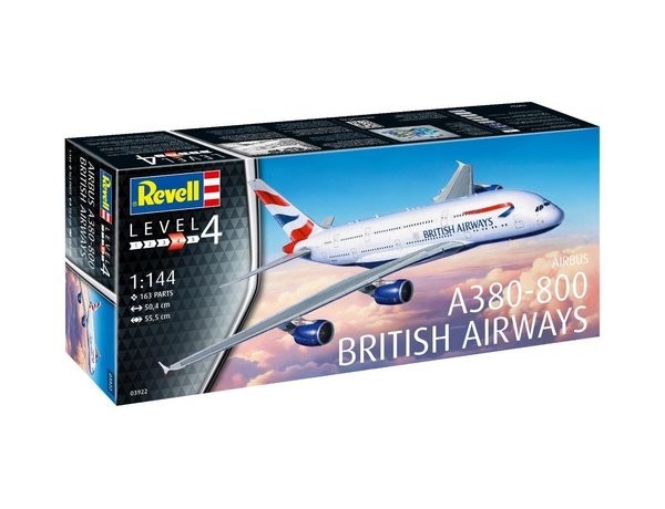 Kody rabatowe Revell Model plastikowy A-380-800 British Airways