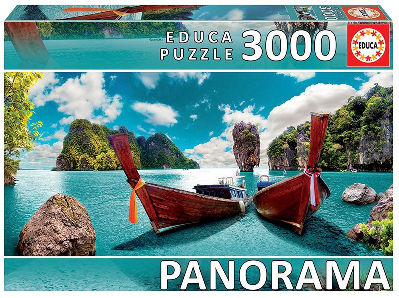 Kody rabatowe Educa Puzzle 3000 Elementów Panorama Pukhet