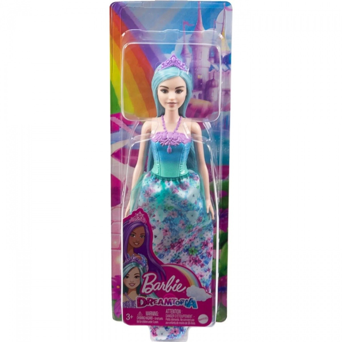 Kody rabatowe Urwis.pl - Mattel Lalka Barbie Dreamtopia turkusowe włosy