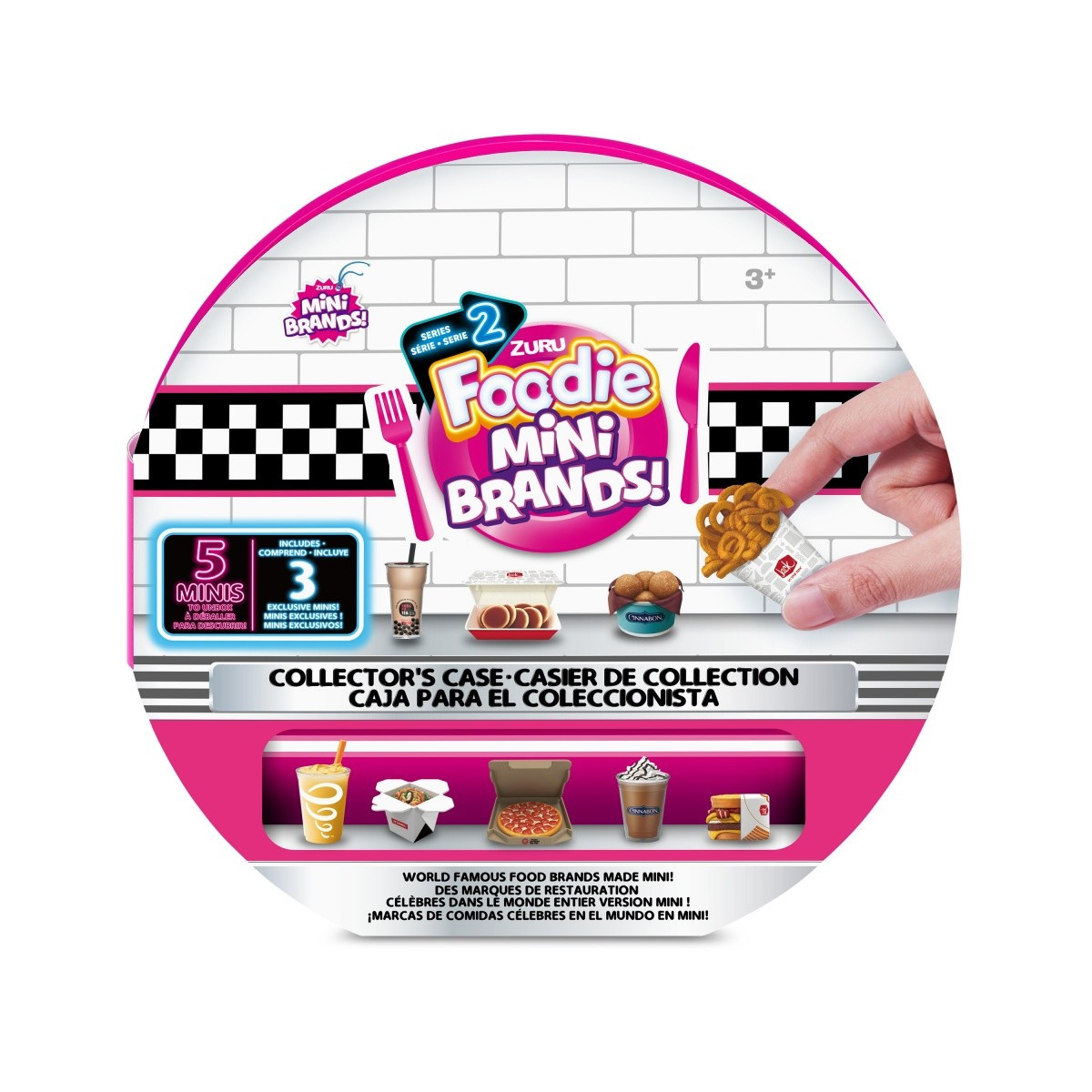 Kody rabatowe ZURU 5 Surprise Figurki Foodie Mini Brands Seria 2 Walizeczka kolekcjonerska