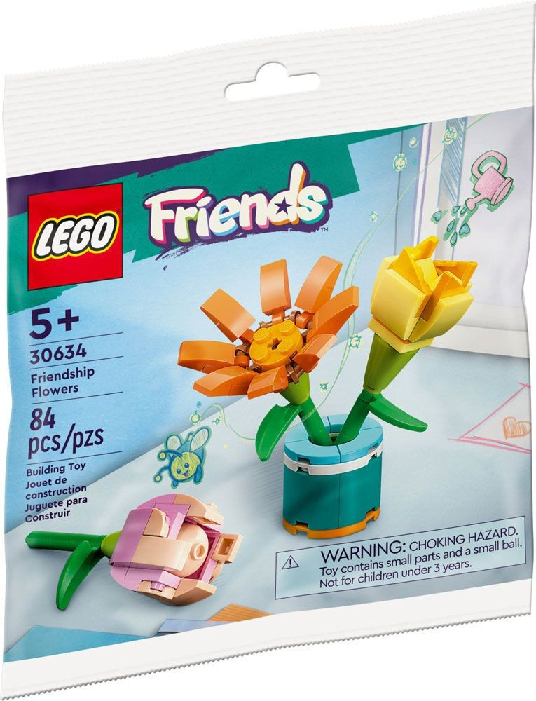 Kody rabatowe Urwis.pl - LEGO Klocki Friends 30634 Kwiaty przyjaźni