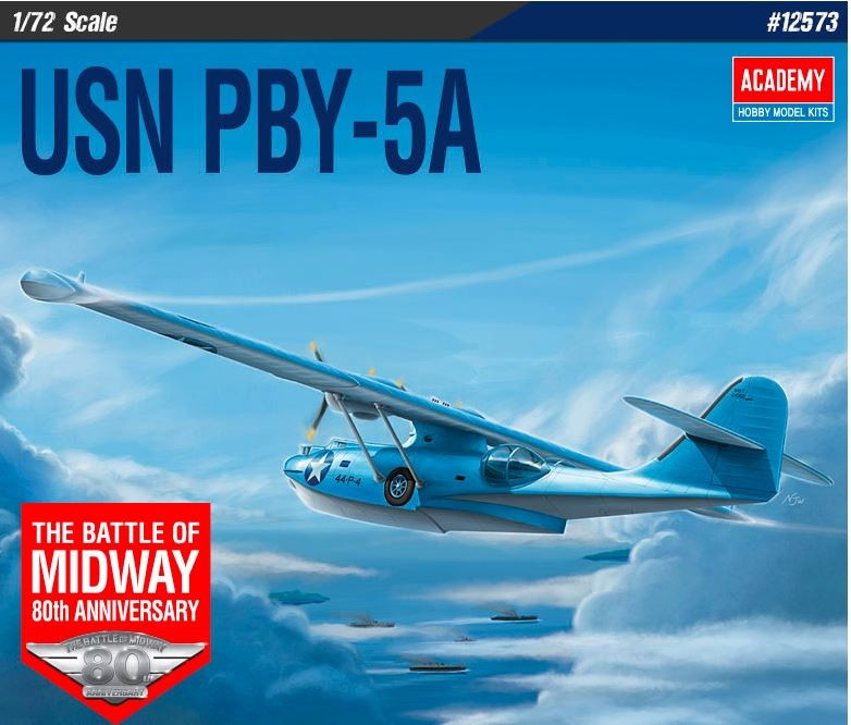Kody rabatowe Academy Model plastikowy USN PBY-5A Catalina Battle of Midway 1/72