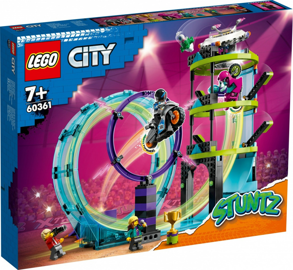 Kody rabatowe Urwis.pl - LEGO Klocki City 60361 Ekstremalne wyzwanie kaskaderskie