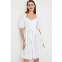 Kody rabatowe Answear.com - Answear Lab sukienka kolor biały mini rozkloszowana