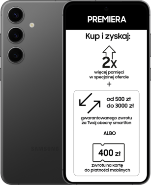 Kody rabatowe Play - Samsung Galaxy S24+ 12+256, Onyx Black