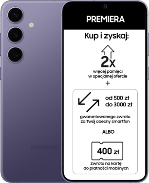 Kody rabatowe Play - Samsung Galaxy S24+ 12+256, Violet