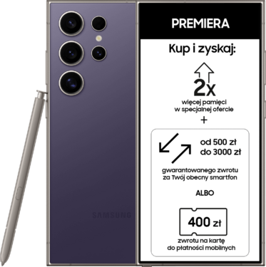 Kody rabatowe Play - Samsung Galaxy S24 Ultra 12+512, Violet