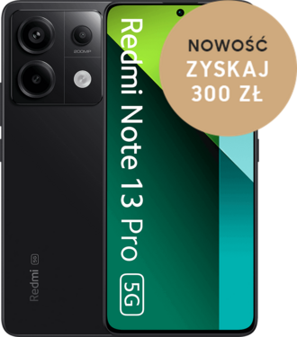 Kody rabatowe Play - Redmi Note 13 Pro 5G 8/256GB Czarny